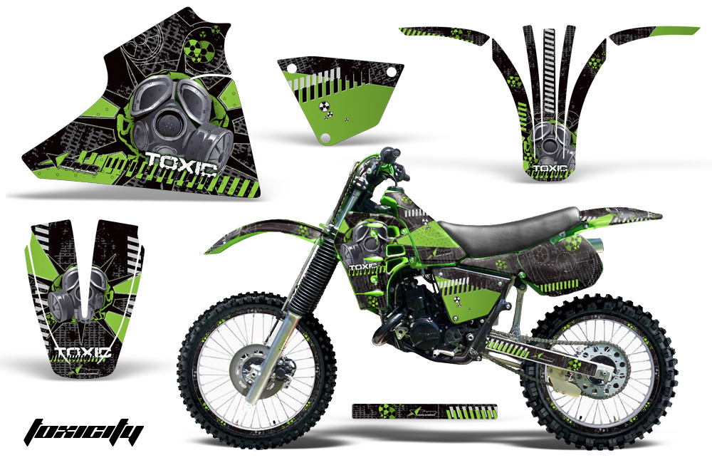 Kawasaki KX125 1983-1985 Graphics Kit Decal TOX GK NPs